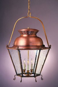 Copper Lantern Lighting - Kettle Lantern
