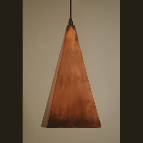Artisan Copper Hanging light - Model No. H2501H | Copper Lantern Lighting