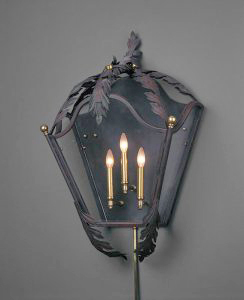 Custom French Acanthus Wall Lantern