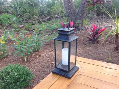 French Station Pier Mount Lantern P3593CL